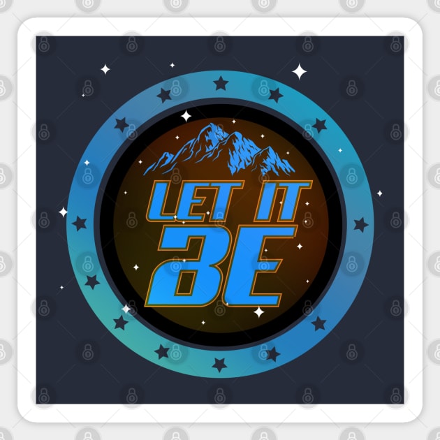 Let it Be, Let it be Sticker by CTShirts